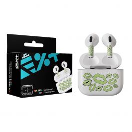Next One ArtSkin nalepka za Airpods 3. generacija - svetleče ustnice