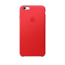 iPhone 6s Plus Leather Case - (PRODUCT)RED