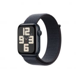 Apple Watch SE GPS 44mm Midnight Aluminium Case with Ink Sport Loop