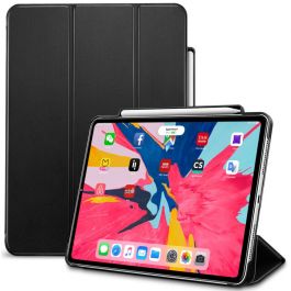 Sdesign Hybrid Leather Case for iPad Pro 11'' 2018 - Black