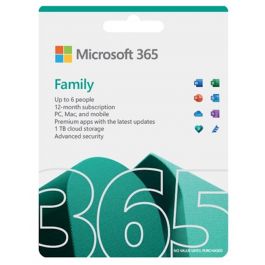 Microsoft 365 Family FPP - Letna naročnina