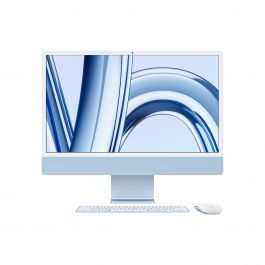 24-palčni iMac: M3 z 8-jedrno GPE, 256 GB - modri