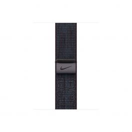 Apple Watch pašček 46 mm: Black/Blue Nike Sport Loop
