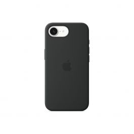 Apple silikonski ovitek za iPhone 16e - Črna