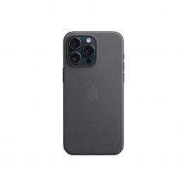 Apple FineWoven ovitek za iPhone 15 Pro Max z MagSafe - črna