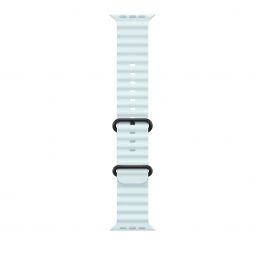 Apple Watch pašček 49 mm: Ice Blue Ocean Band - Black Titanium Finish