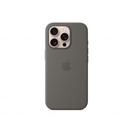 Apple silikonski ovitek za iPhone 16 Pro z MagSafe - Stone Gray