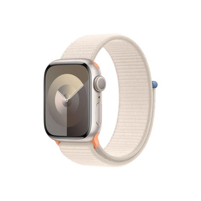 Apple Watch Series 9 GPS 41mm Starlight Aluminium Case with Star