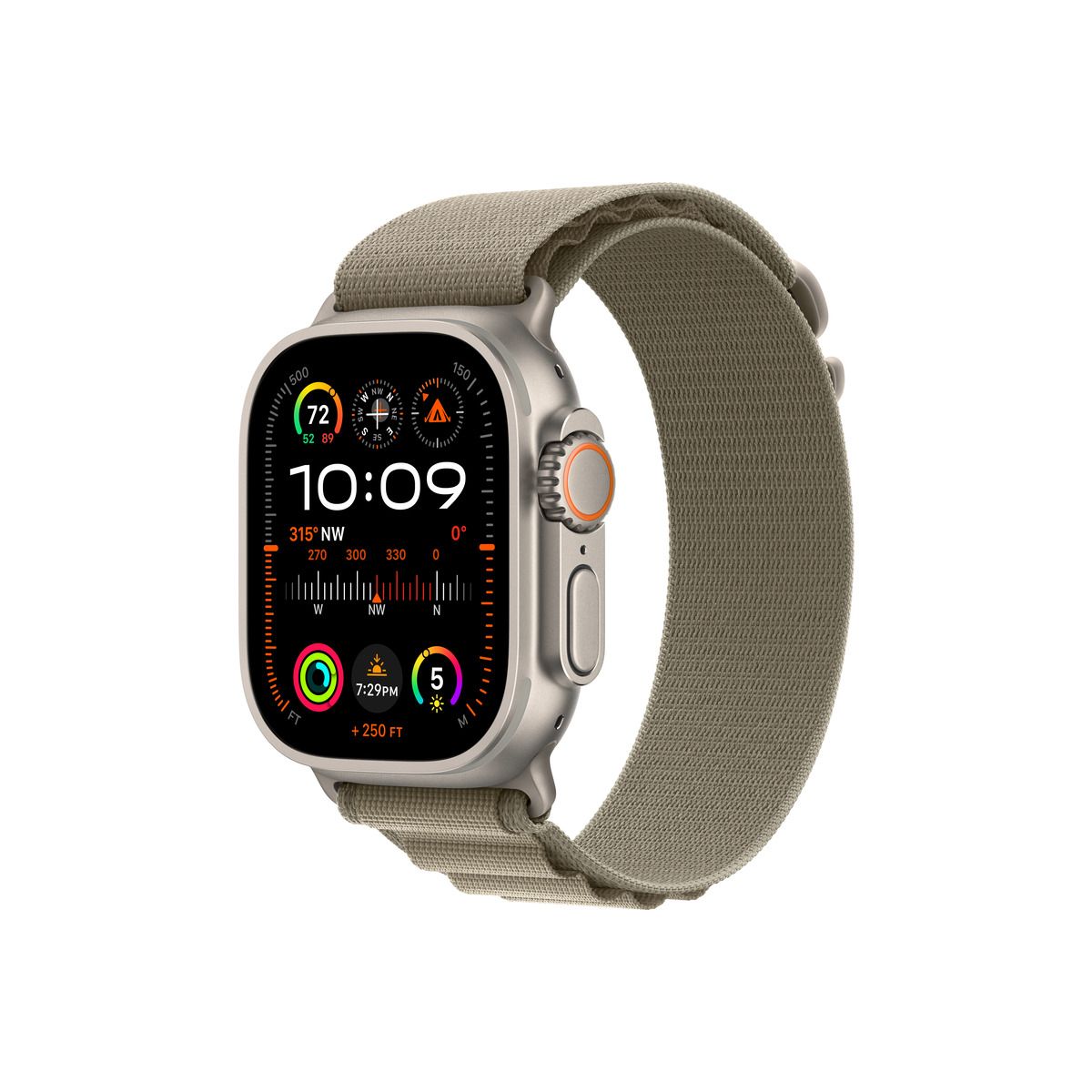 Apple Watch Ultra 2 GPS + Cellular, 49mm Titanium Case wit