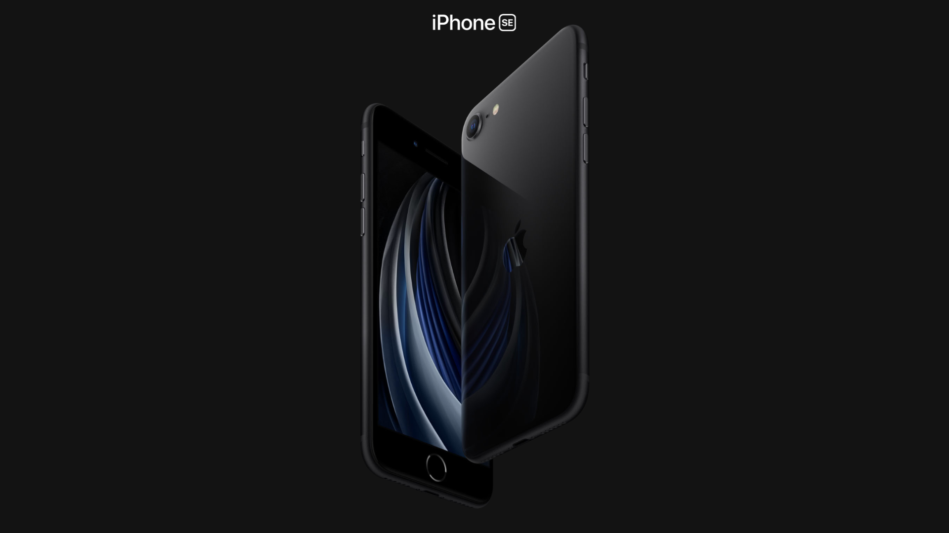 Black iPhone SE